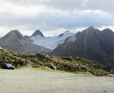 Great St.Bernard glacier